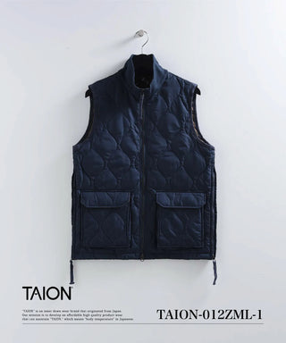 美品/KITH/ダウンベスト/Mサイズ ミリタリー リブハイネックWジップ ダウンベスト – TAION