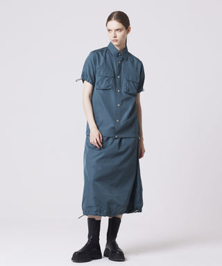 ダークグリーン／モデル身長 170cm／着用サイズ XS