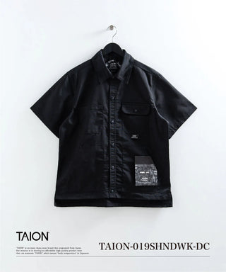 ノンダウン ワーク ハーフスリーブ シャツ <TAION-019SHNDWK-DC>