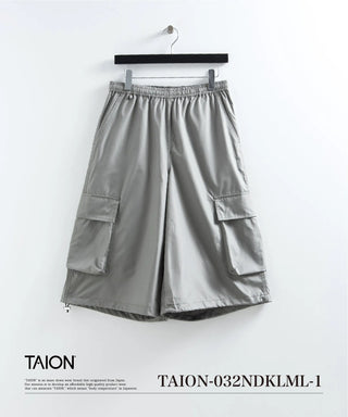 ノンダウン ミリタリー ワイド カーゴショーツ <TAION-032NDKLML-1>
