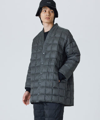 ダークチャコール/ダークチョコ／モデル身長 180cm／着用サイズ 1 (M-L)
