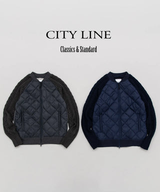 シティ ダウンニットスウェット Wジップ カーディガン<TAION-101SNSWCI>