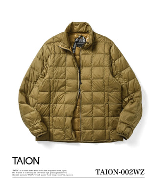 ベーシック ハイネックWジップ インナーダウンジャケット<TAION-102WZ>