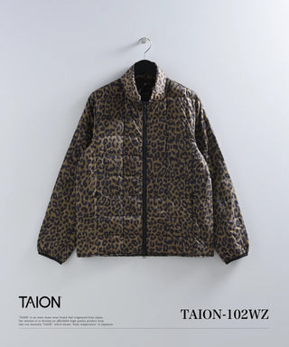 ベーシック ハイネックWジップ インナーダウンジャケット<TAION-102WZ>