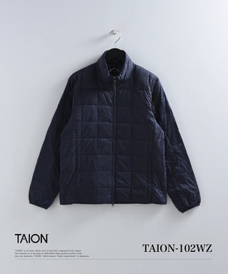 ベーシック ハイネックWジップ インナーダウンジャケット<TAION-102WZ>