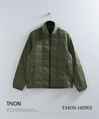 ベーシック ハイネックWジップ インナーダウンジャケット<TAION-102WZ>