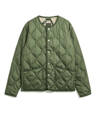 タイオン　ミリタリー クルーネック D.NAVY M TAION タイオン インナーダウン ジャケット アウター メンズ