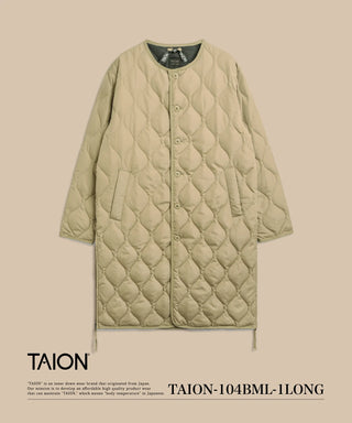 ダウンコート(ロング丈) | TAION(タイオン)インナーダウン ダウンコート(ロング丈) | TAION(タイオン)インナーダウン