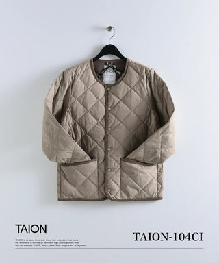 シティ パイピングクルーネック ダウンカーディガン – TAIONインナー シティ パイピングクルーネック ダウンカーディガン – TAIONインナー