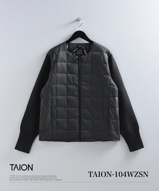 タイオン　TAION ダウンジャケット　XS 新品未使用 TAION ダウンジャケット ダウン 「TAION(タイオン)」「ユニ