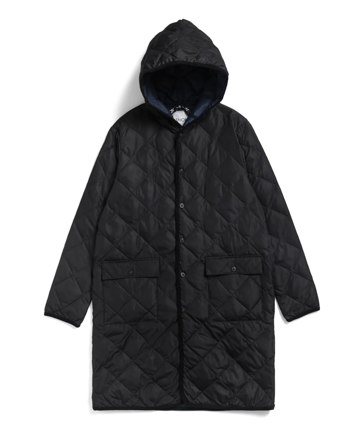 タイオンエクストラフードロングダウンケープ タイオンエクストラフードロングダウンケープ