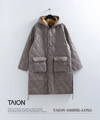 ミリタリー フード ダウンコート – TAIONインナーダウン公式ブランドサイト