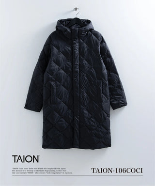 シティ フード ロングダウンジャケット – TAIONインナーダウン公式