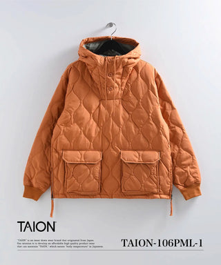 ミリタリー ダウンフーディー<TAION-106PML-1>