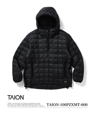マウンテン ライトダウンフーディー<taion-106pzxmt-800>