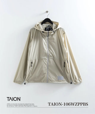 ベーシックスポーツ UV 撥水 軽量ストレッチナイロンパーカー – TAION
