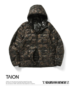 ベーシック Wジップ ダウンパーカー<TAION-106WZ>