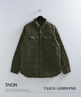 ベーシック Wポケット ダウンシャツ<TAION-109BWPSH>