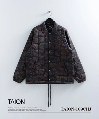 ベーシック ダウンコーチジャケット<TAION-109CHJ>