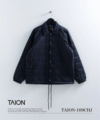 ベーシック ダウンコーチジャケット<TAION-109CHJ>