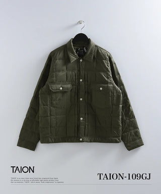 ベーシック Gジャン ダウンジャケット<TAION-109GJ>