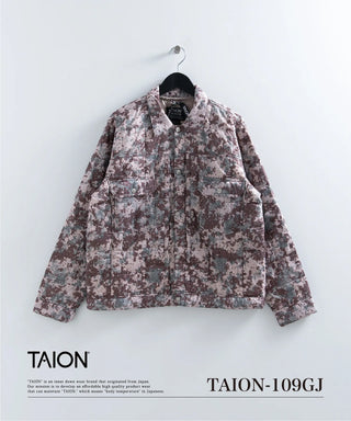 ベーシック Gジャン ダウンジャケット<TAION-109GJ>