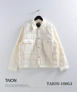 ベーシック Gジャン ダウンジャケット<TAION-109GJ>