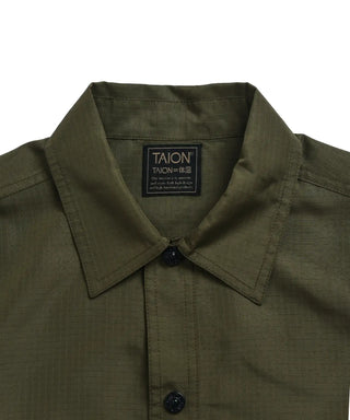 ノンダウン ミリタリー マッキノーシャツ<TAION-109MKNDML-1>
