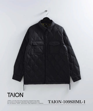 TAION FRAMEWORK タイオン w POCKET DOWNシャツ ベーシック Wポケット ダウンシャツ – TAIONインナーダウン公式