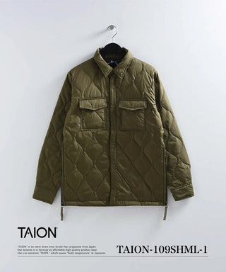 ミリタリー ダウンシャツ<TAION-109SHML-1>
