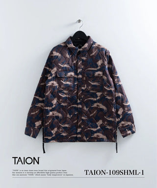 ミリタリー ダウンシャツ<TAION-109SHML-1>