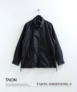 ノンダウン ミリタリー ファスナー シャツ <TAION-109SHNDML-3>