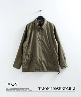 ノンダウン ミリタリー ファスナー シャツ <TAION-109SHNDML-3>