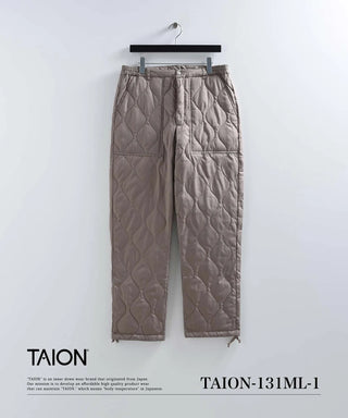 ミリタリー ダウンパンツ<TAION-131ML-1>