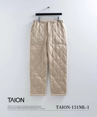 ミリタリー ダウンパンツ<TAION-131ML-1>