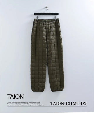 マウンテン アクティブ ライトダウンパンツ<TAION-131MT-DX>