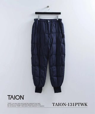 ワーク リブ ダウンパンツ<TAION-131PTWK>