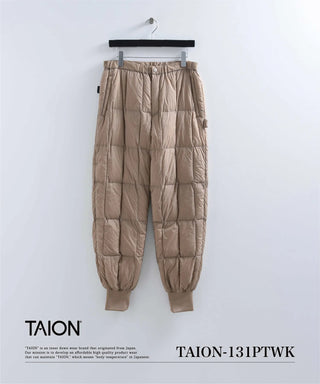 ワーク リブ ダウンパンツ<TAION-131PTWK>