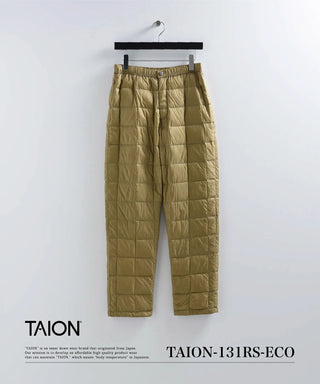 ベーシック ダウンパンツ-ECO<TAION-131RS-ECO>