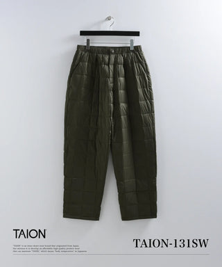 ベーシック セミワイド ダウンパンツ<TAION-131SW>