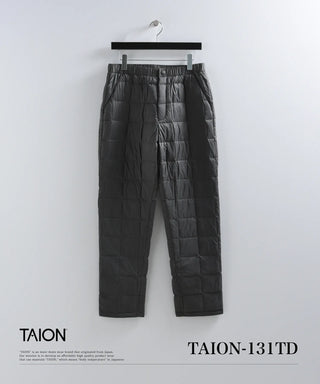 ベーシック テーパード ダウンパンツ<TAION-131TD>