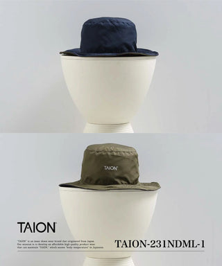 ノンダウン ミリタリー リバーシブル ハット<TAION-231NDML-1>