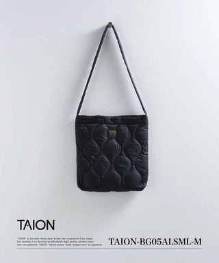 ミリタリー クロスボディ ダウンバッグM-ソフトシェル<TAION-BG05ALSML-M>
