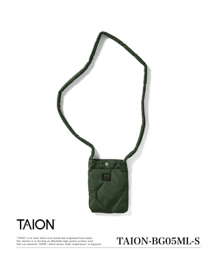ミリタリー クロスボディダウンバッグS<TAION-BG05ML-S>
