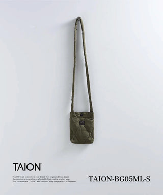 ミリタリー クロスボディダウンバッグS<TAION-BG05ML-S>