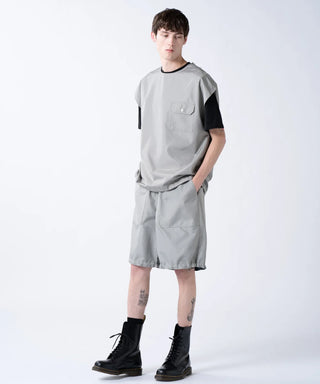 ダークセージグリーン／モデル身長 178cm／着用サイズ L