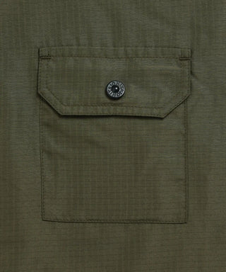 ＊左胸：フラップ付きパッチポケット