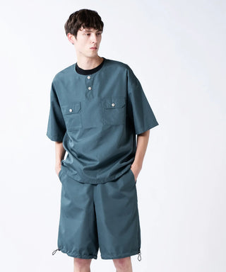 ダークグリーン／モデル身長 178cm／着用サイズ L