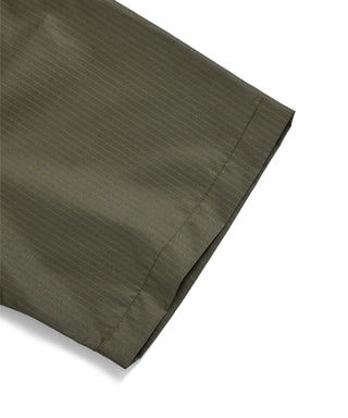 ノンダウン ミリタリー ヘンリーネック ハーフスリーブカットソー<TAION-CS02NDHNML-1>