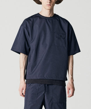 ダークネイビー／モデル身長 178cm／着用サイズ L